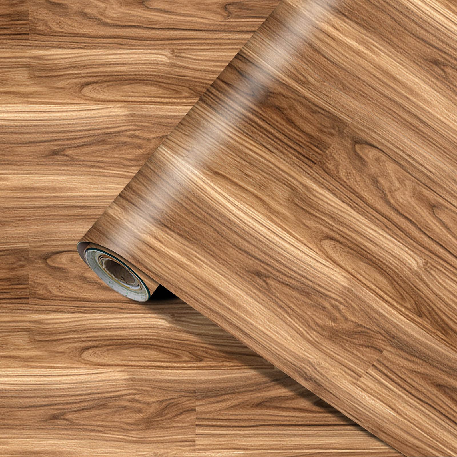 Papier contact grain de bois HOMETITUTE 40x100cm pour meuble et mur