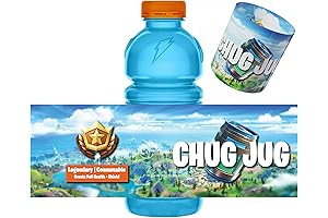 24 Pack Chug Jug Shrink Wrap Bottle Labels