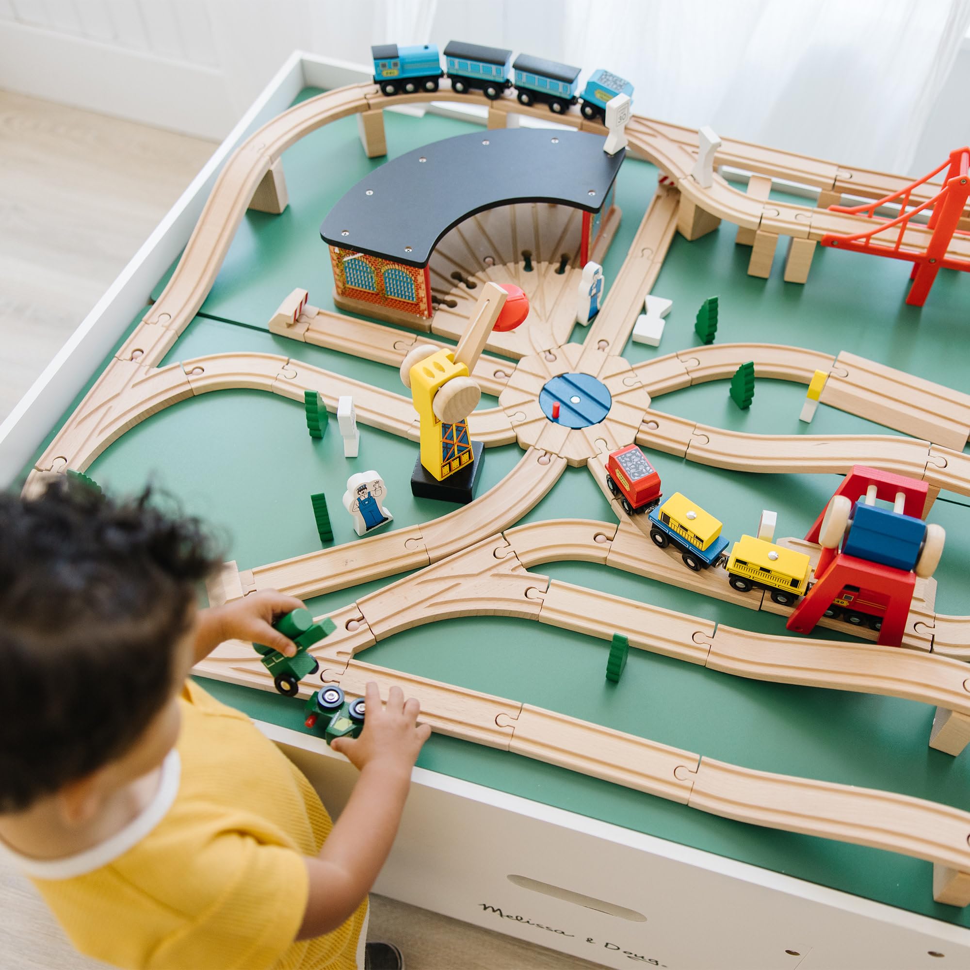 Melissa & Doug Eisenbahn-Set aus Holz