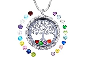 Tree of Life Floating Locket: A Timeless Keepsake for Meaningful Moments