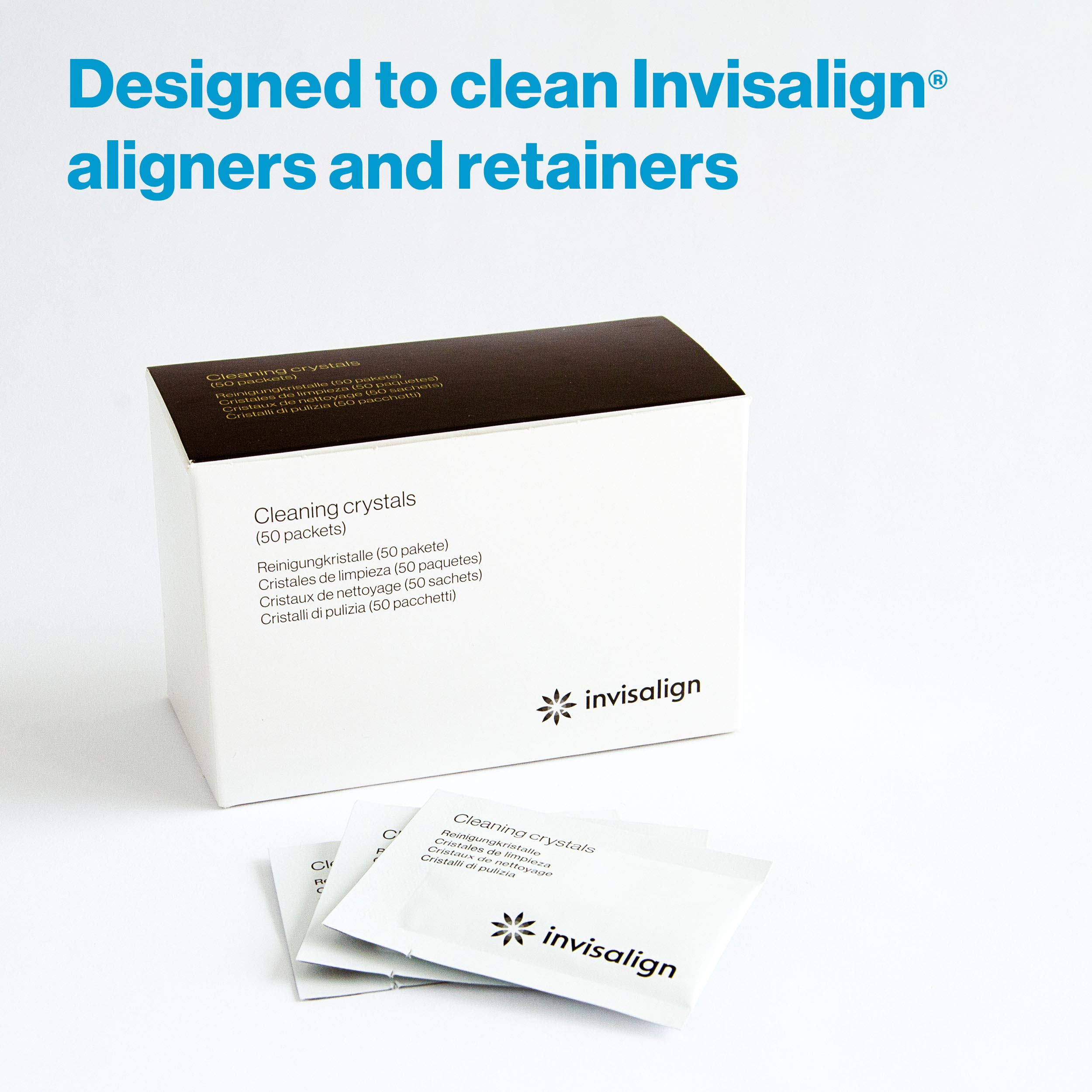 Buy Invisalign Cleaning Crystals for Clear Aligners and Retainers, (50