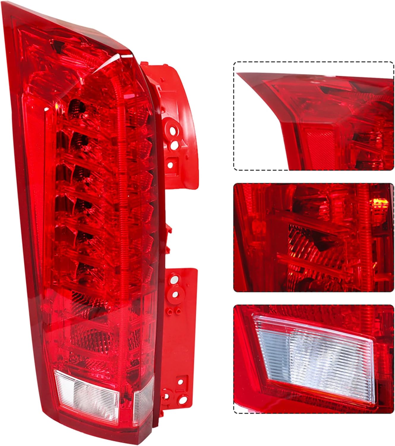 Driver Left Side Tail Light Assembly Replacement for SRX 2010 2011 2012 2013 2014 2015 2016 Tail Lamp Assembly Replacement for GM2800255