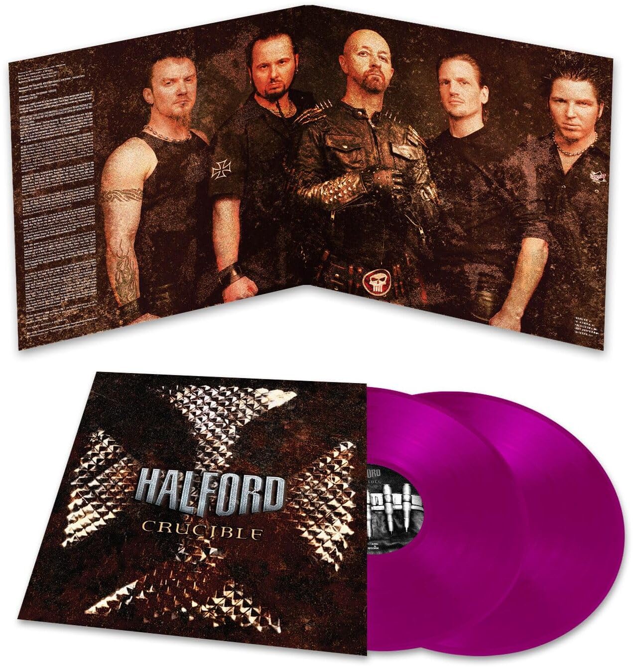 Crucible by Halford Violet Double LP Reissue [Vinyl LP] [VINYL]