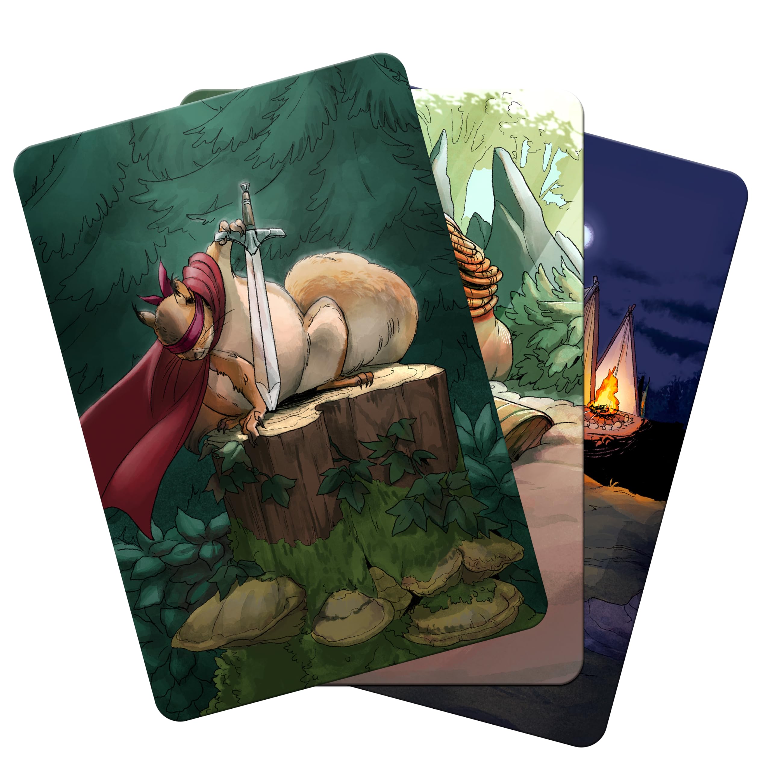 Asmodee – Trial of the Forest – Gioco da Tavolo Strategico | Gioco da Tavola Narrativo di Raccolta Risorse a Tema Animali – 2-4 Giocatori – 12+ Anni – 60-120 Minuti – Edizione Italiana