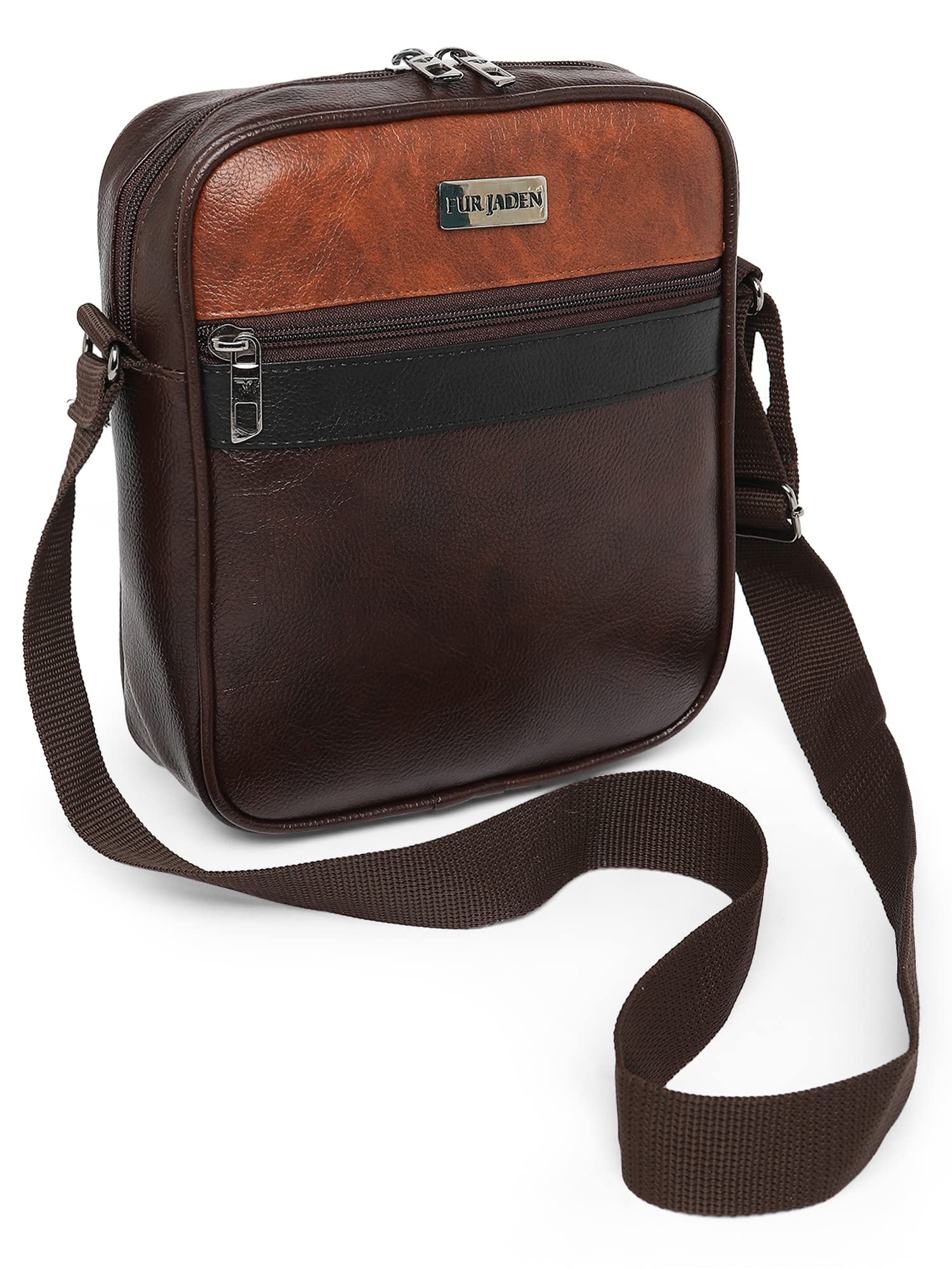 FUR JADEN Sling Cross Body Travel Office Business Messenger One Side Shoulder Bag Unisex for Men Women Travel, Office & Casual Use