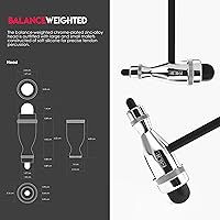 Vista 3 de MDF Tromner, Martillo de reflejos con pincel integrado para respuestas cutánea y superficial, rojo (MDF555 – 02), MDF555P, 1, 1