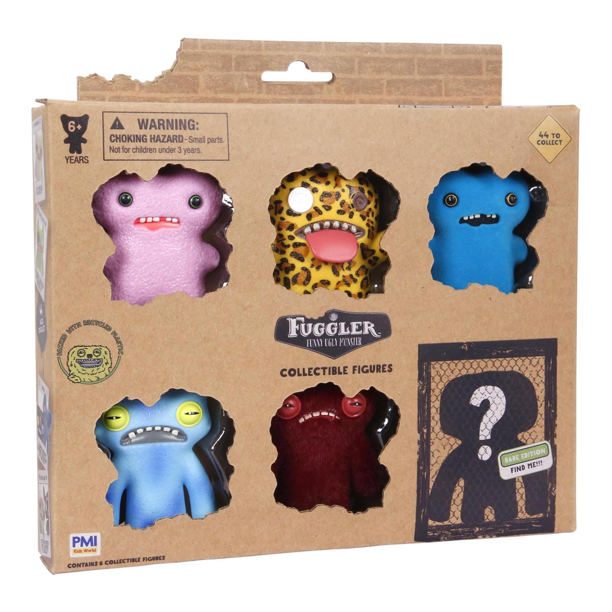 Fuggler Borse cieche per bambini, confezione con 6 statuette da collezione Mystery Fuggler e molto altro ancora, divertenti mostri brutti per ragazze, ragazzi