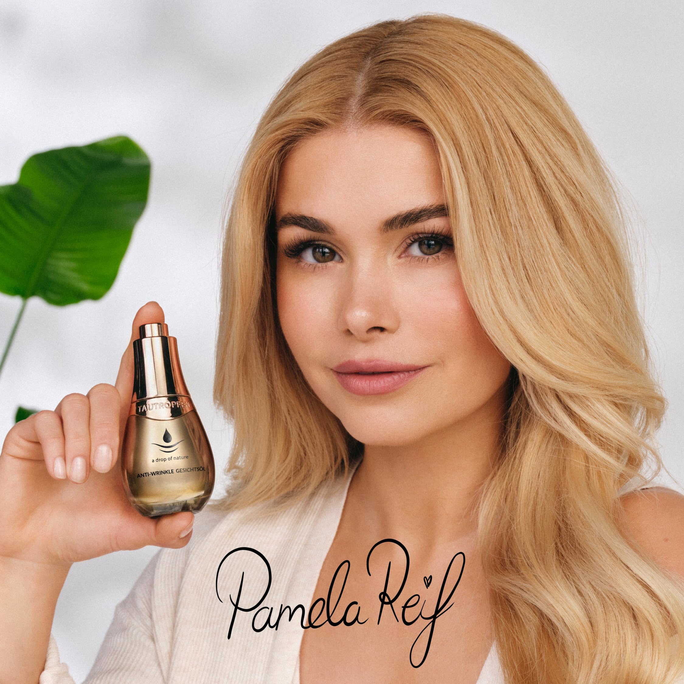 TAUTROPFEN Anti-Wrinkle Gesichtsöl (35ml) – Pflanzliche Retinol-Alternative mit Bakuchiol & Revinage – Intensive Pflege für glatte, geschmeidige Haut – Seidig-leichte Pflege, ohne zu beschweren