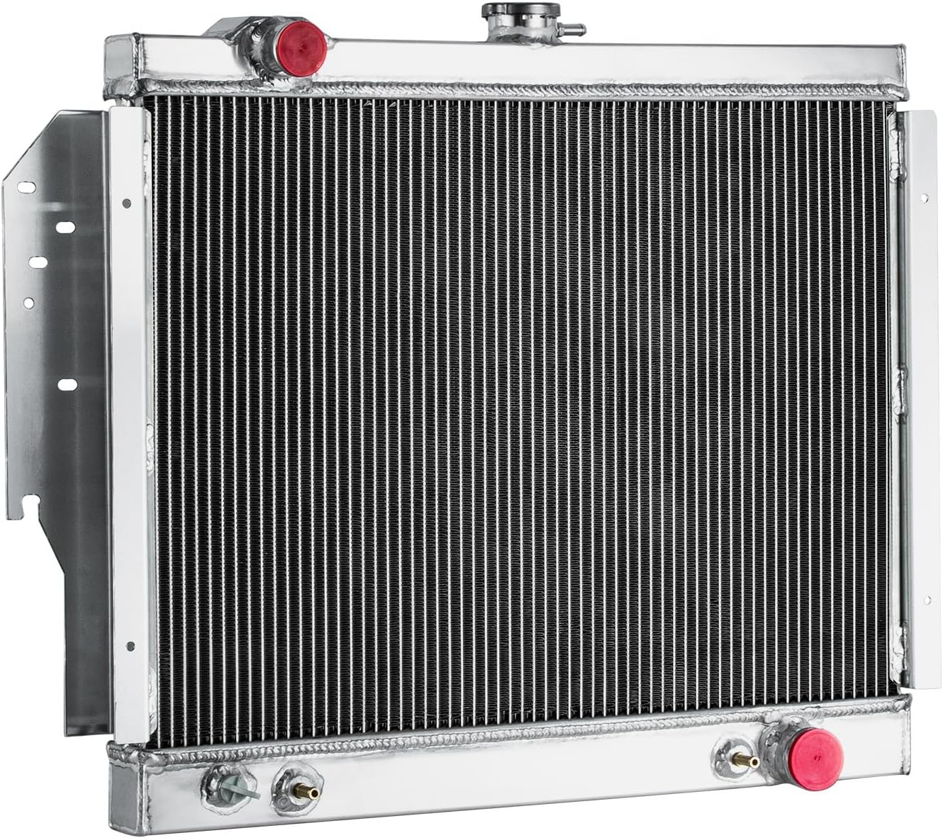 3 Row Core Aluminum Radiator For 1979-1993 Dodge D W 150 250 350 Ramcharger 5.2,5.9L V8 Radiador Automotive Replacement CU959 Radiators Shroud Fan