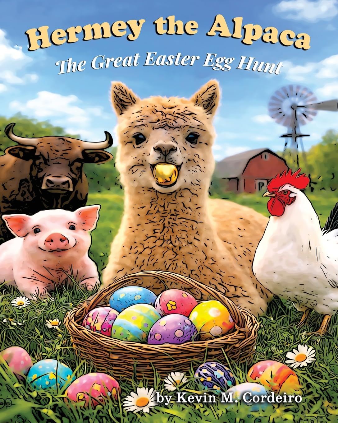 Hermey the Alpaca The Great Easter Egg Hunt: 5 (Hermey the Alpaca - Children's Picture Book)