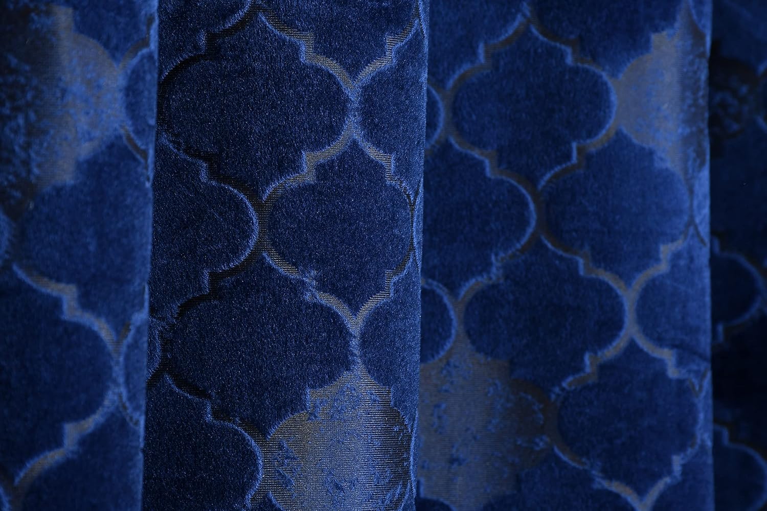 SB INDIA Velvet Embossed Fabric Decorative Soft and Rich Furnishing