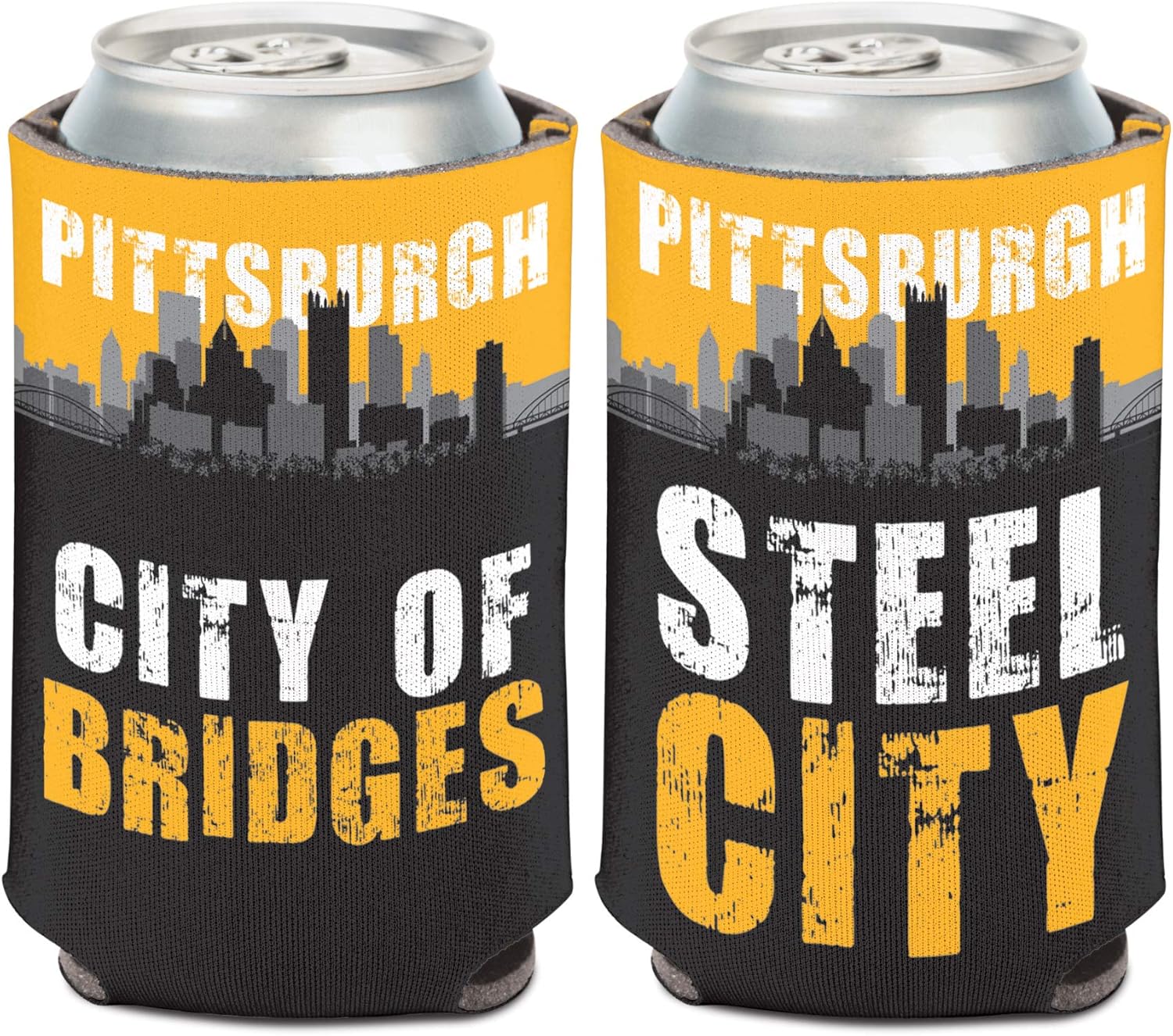 WinCraft Destination Pennsylvania Pittsburgh City/Pennsylvania Pittsburgh Can Cooler 12 oz.City/Pennsylvania Pittsburgh Can Cooler 12 oz., Multi, NA