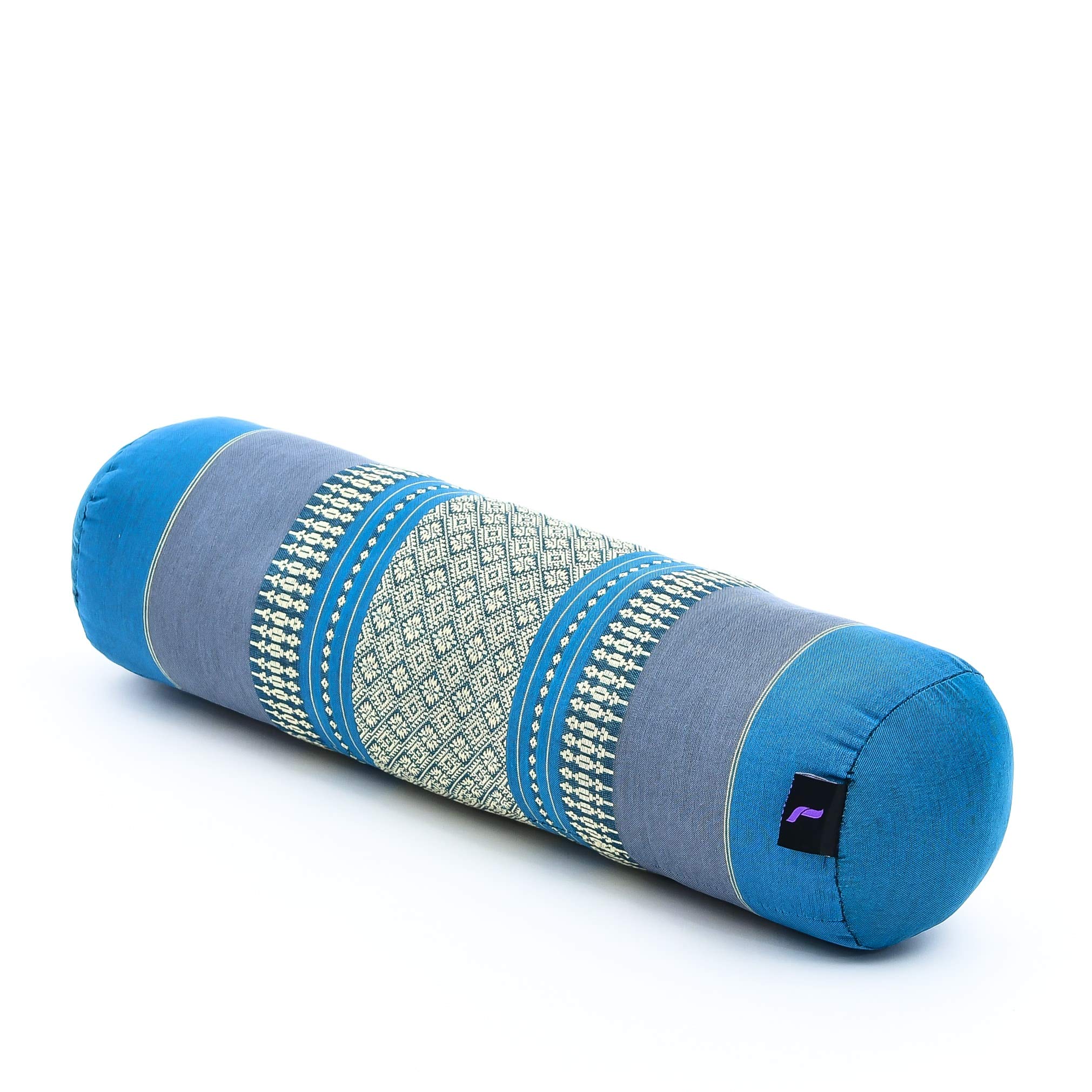 Leewadee Yoga Bolster - Kompakte Kapok Rolle für Yoga, Meditation & Massage