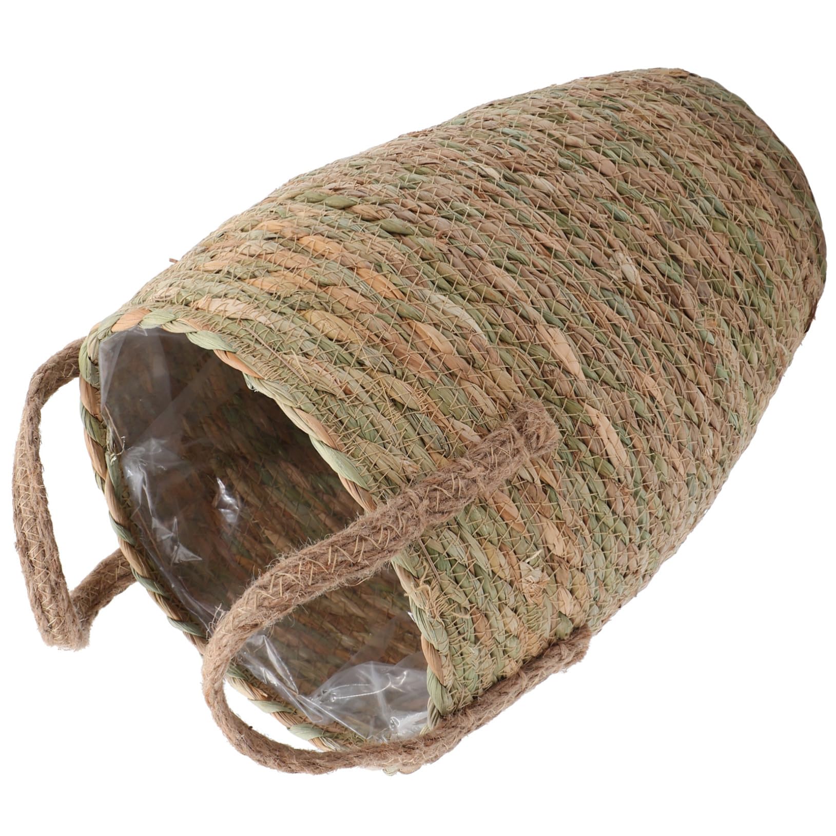 Pot de fleur décoratif tressé VILLCASE panier de rangement plante intérieur extérieur et maison