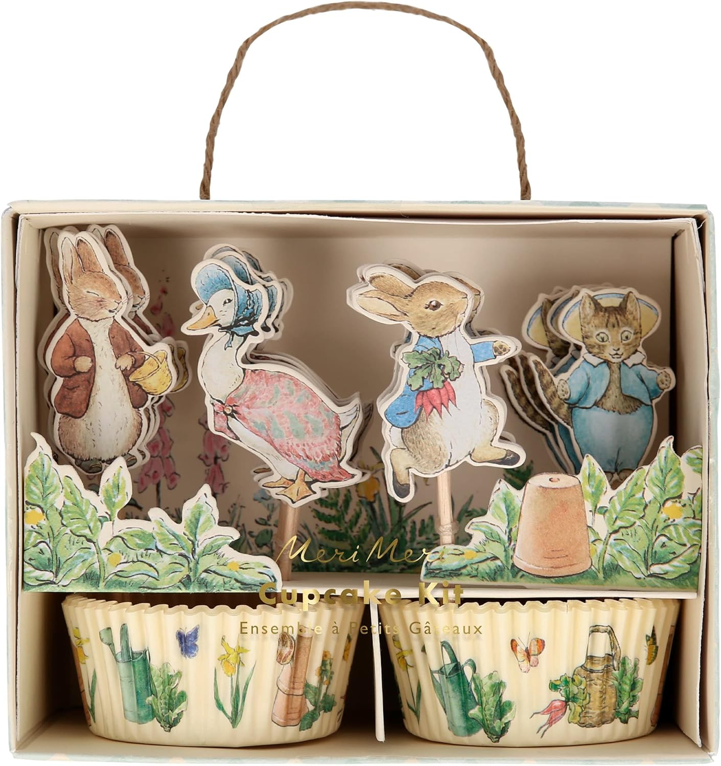 Meri Meri Peter Rabbit™ & Friends Cupcake Kit (Pack of 24)