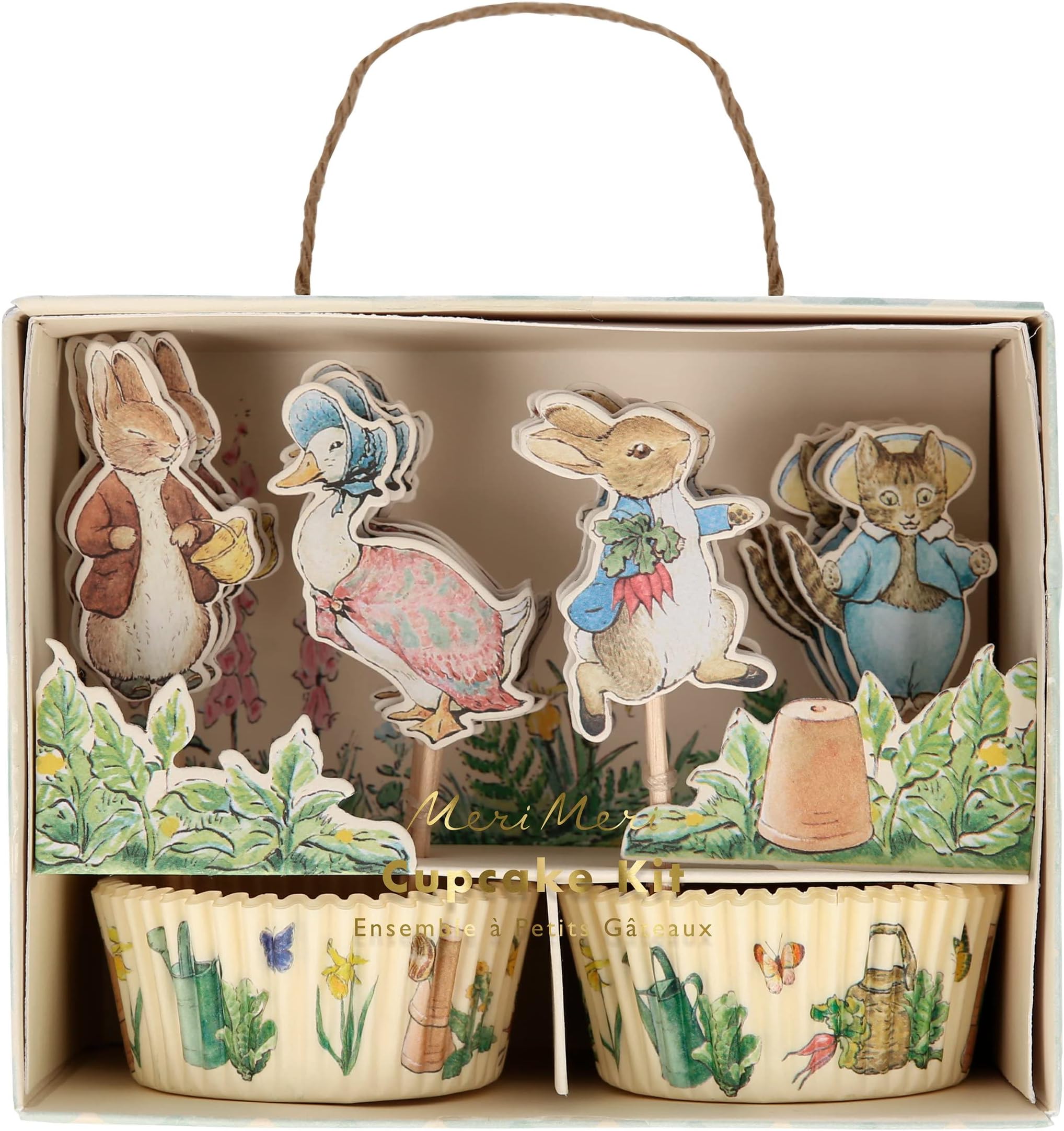 Meri MeriPeter Rabbit & Friends Cupcake Kit