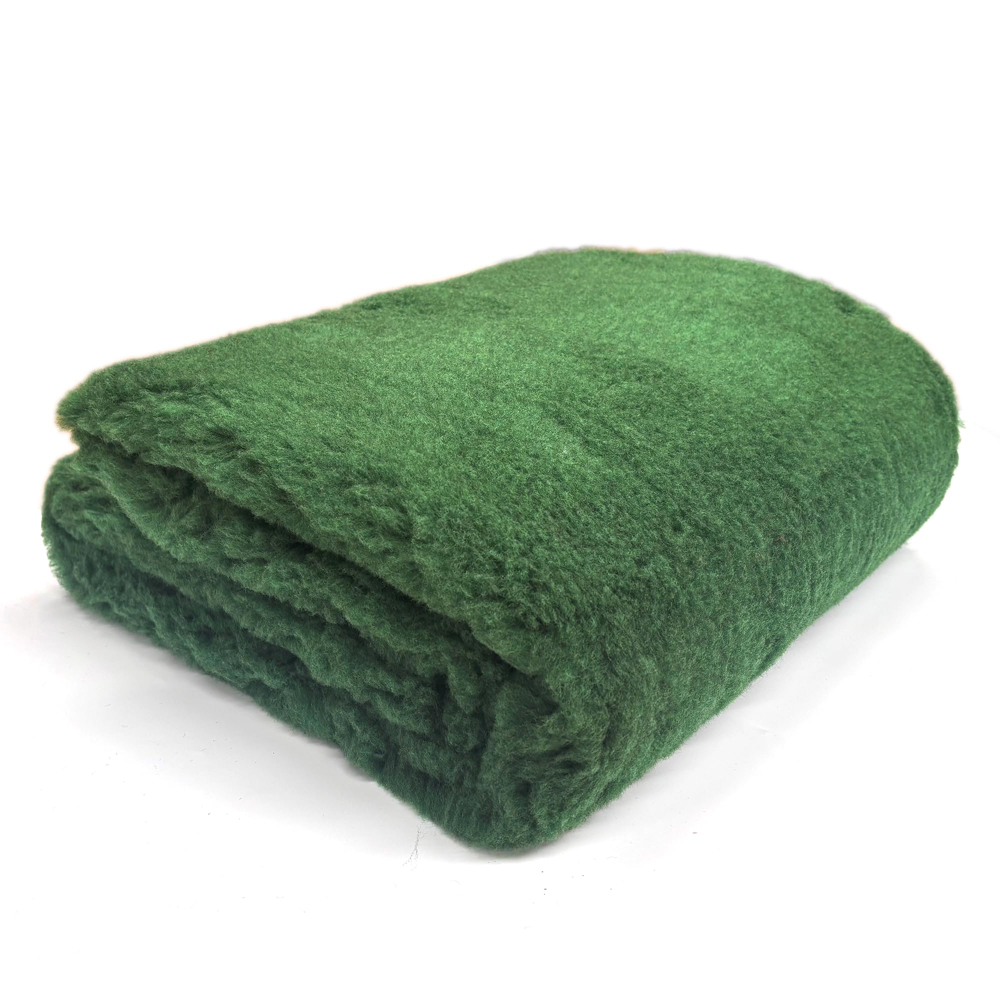 Profleece Premium Vet Bedding Quick Drying & Washable Fleece Vet Bedding for Puppys & Dogs - Dog Bed Ideal for Whelping Green 2m x 75cm