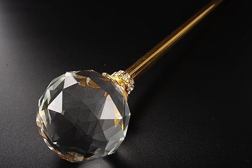 Miniatura 2 de Varita mágica con diamantes de imitación, accesorios de disfraz de boda para fiesta de cumpleaños