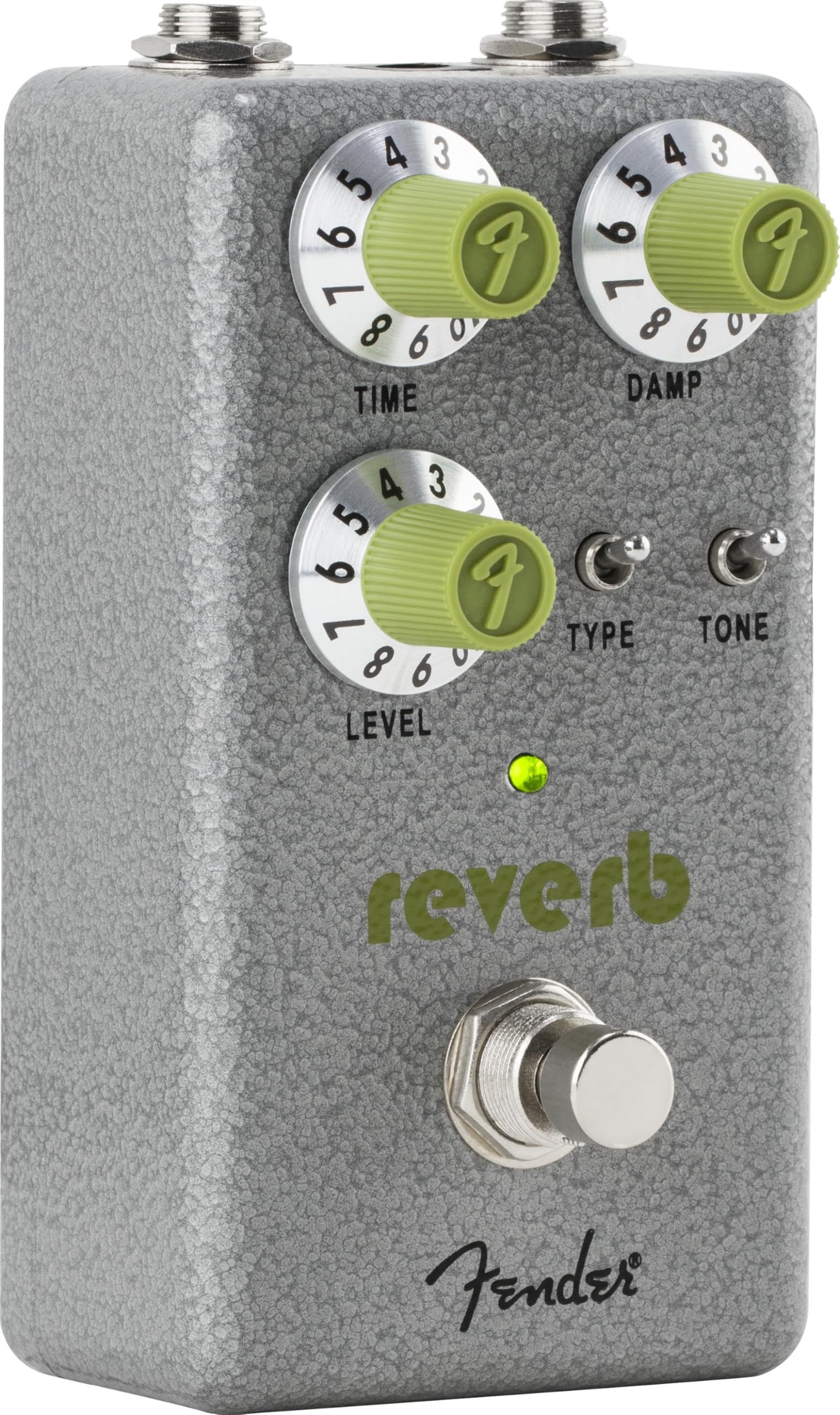 Fender Hammertone Pedale Reverb per Chitarra, 3 ModalitÃ Reverb, True-Bypass, Adatto a Live e Studio, Design in Alluminio Resistente