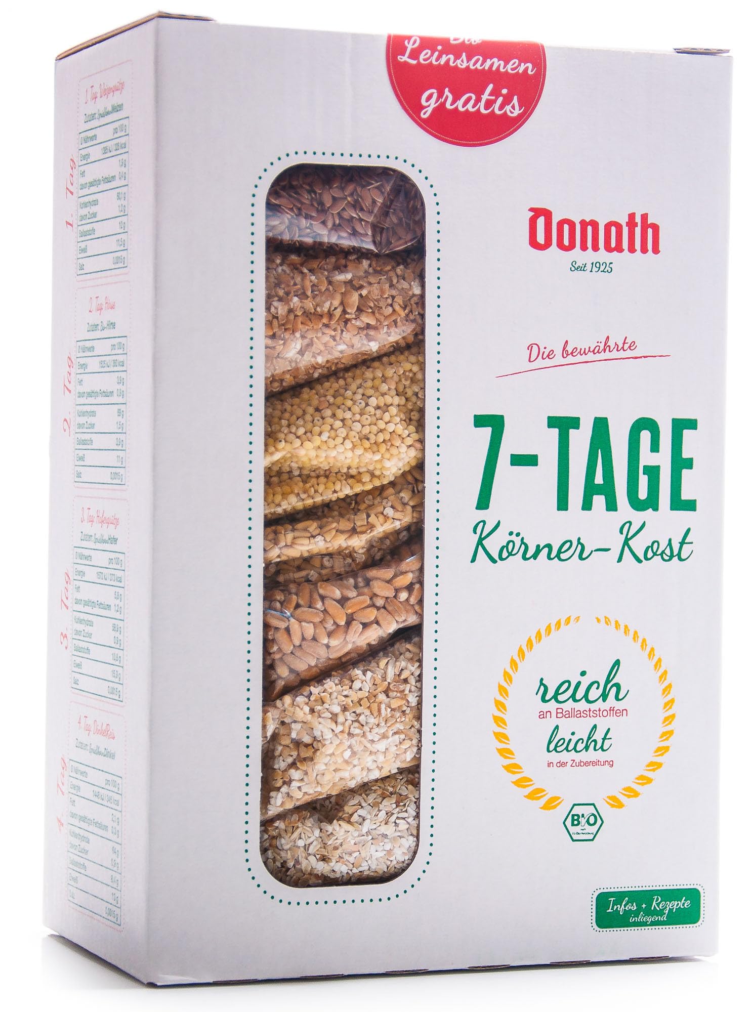 DONATH MÜHLE: 7-Tage Körner-Kost 1190g (1 Stück)