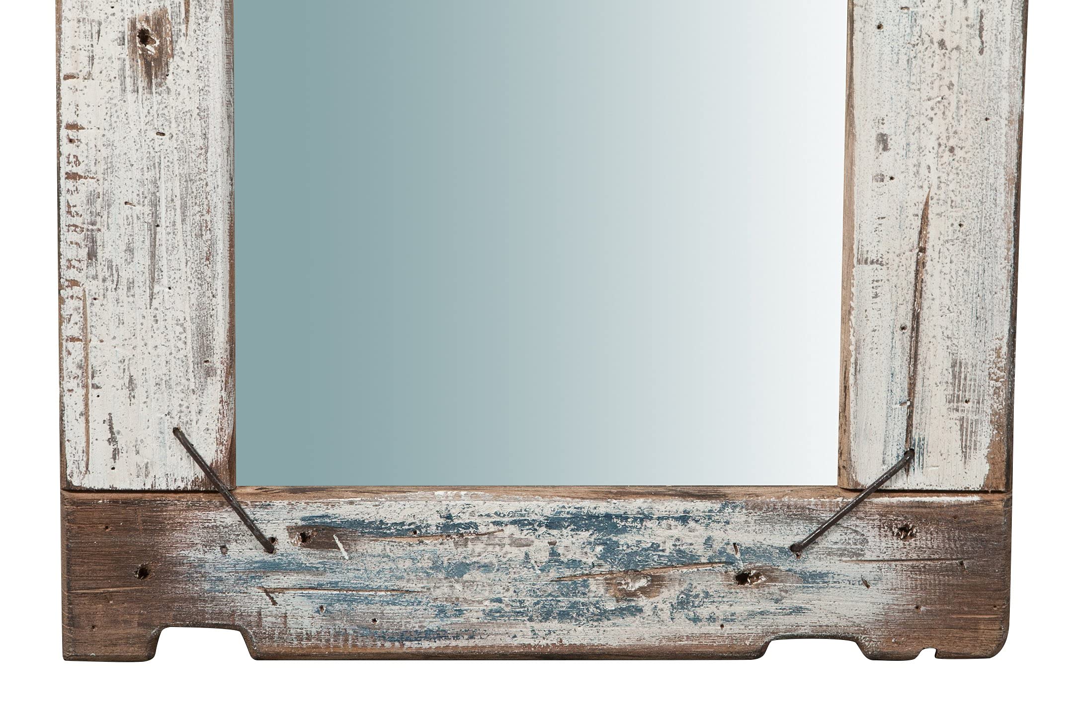 Biscottini Espejo Grande Pared Cuerpo Entero 180x3x66 cm Made in Italy | Espejo Pared Cuerpo Entero en Madera y de pie