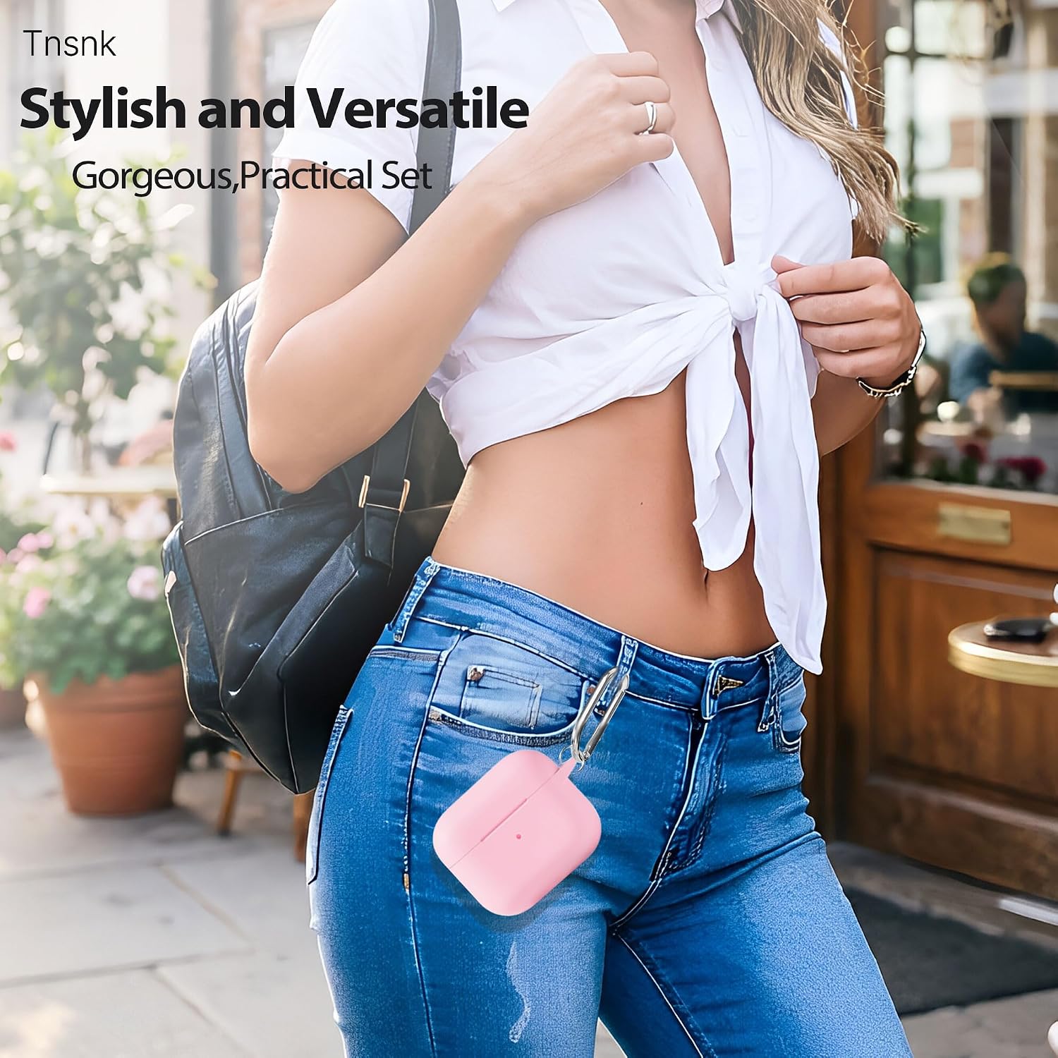 for AirPods Pro 3 Case 2025, Cute Soft Silicone Case | for Apple Airpods Pro 3rd Generation Cover Pink with Cleaner & Keychain for Women Girly,Dustproof,Shockproof,Full-Coverage