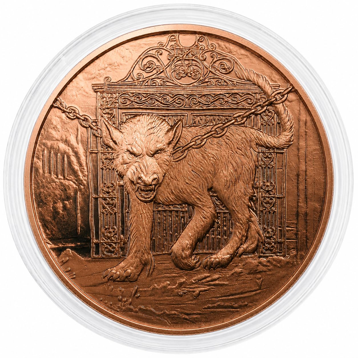 Great Eagle Nordic Copper Coin - .999 Pure Bullion -7