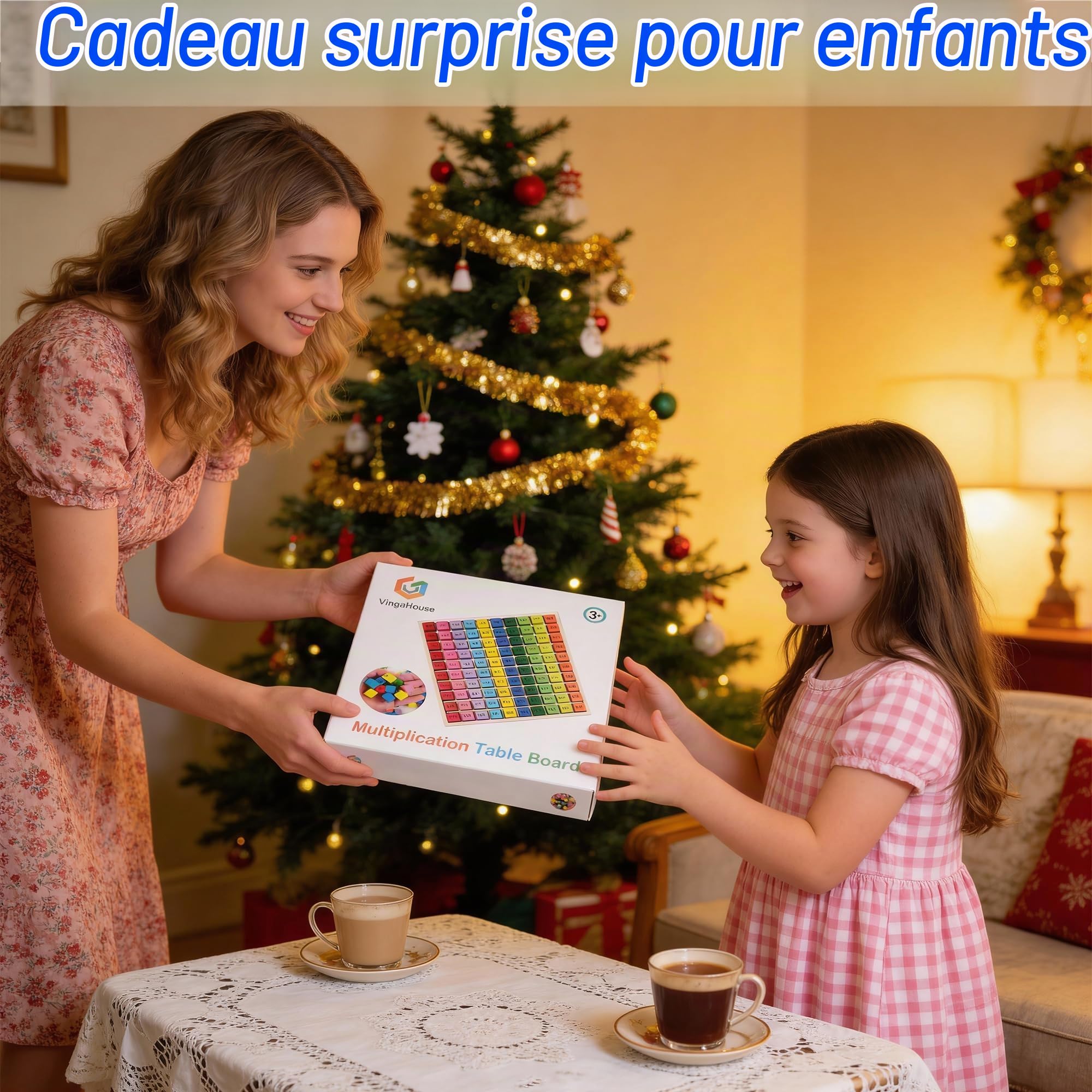 Table de Multiplication Mathématique en Bois, Jouets d'Apprentissage Préscolaire Montessori, Jouets Éducatifs et de Développement Clavier Mathématique pour Enfants Table de Multiplication Mathématique en Bois, Jouets d'Apprentissage Préscolaire Montessori, Jouets Éducatifs et de Développement Clavier Mathématique pour Enfants