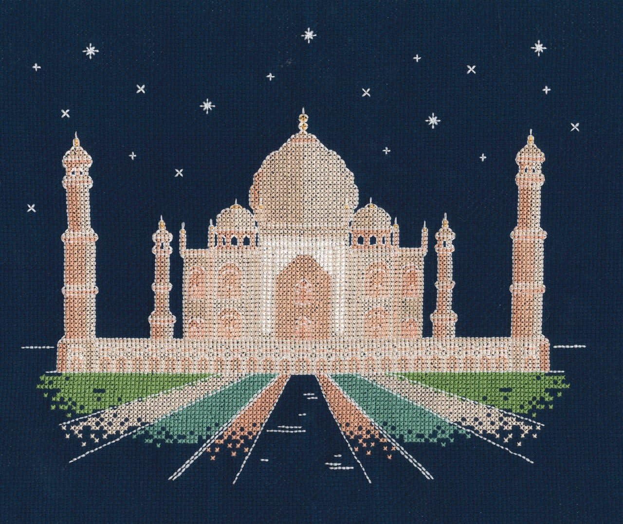 DMC Great Wave Bookmark Cross Stitch Kit, Includes Aida Fabric, Threads And Needle - View #10