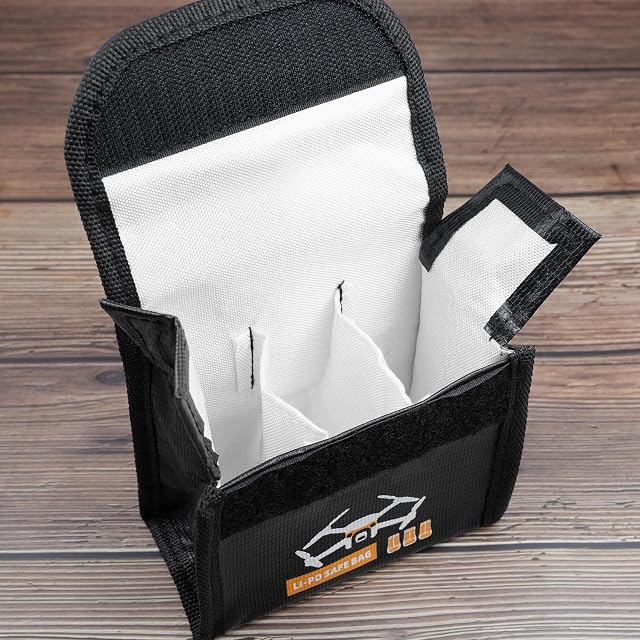 Foto 5 de 7 de EMSea Batería a Prueba de explosiones Bolsa de Seguridad Compatible con dji Mini 3 Pro Drone Batería…