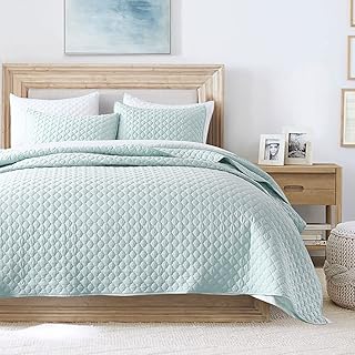 30+ Modern Bedroom Ideas You’ll Want to Copy Instantly 202 HORIMOTE HOME Quilt Queen Size Aqua Blue, Lightweight Quilt for Summer U...