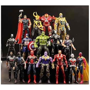 アメコミ フィギュアセット 6体 アベンジャーズ Amazon.co.jp: マーベル アベンジャーズ アルティメット