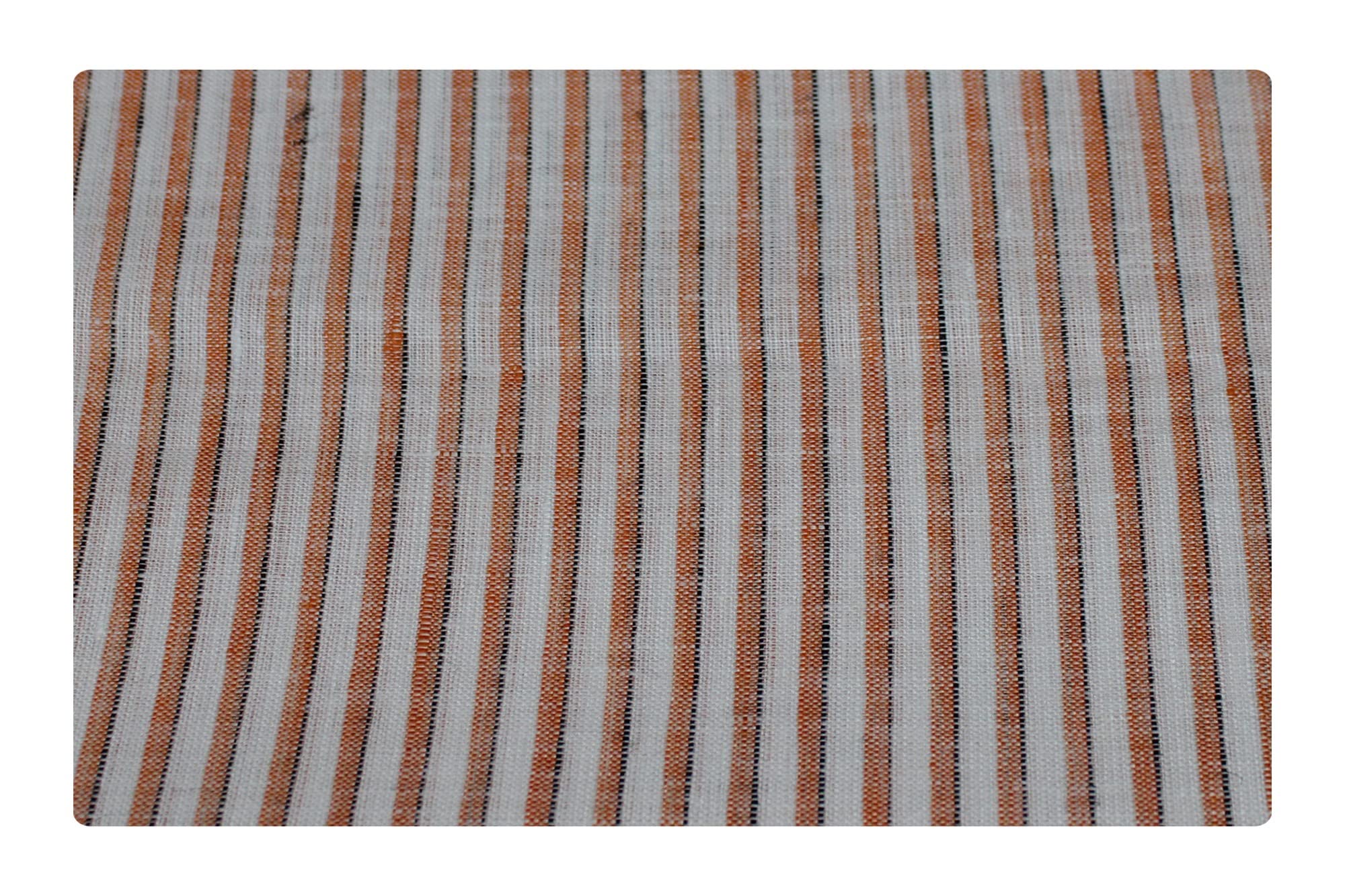 V Walker's Men's Linen Striped Unstitched Shirt Fabric 1.60 m (191132)-picture-28