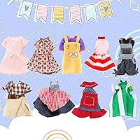 Vista 2 de BARWA Ropa de muñeca de 4 pulgadas, ropa de moda para muñecas de 4 y 5 pulgadas