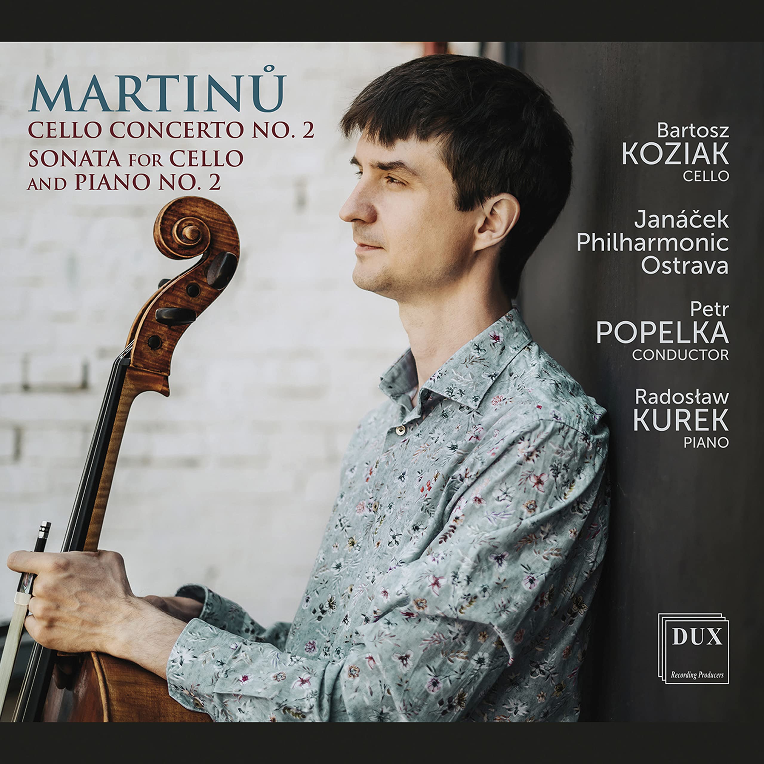 Martinu: Cello Concerto No. 2; Sonata for Cello and Piano No. 2 by Bartosz ...