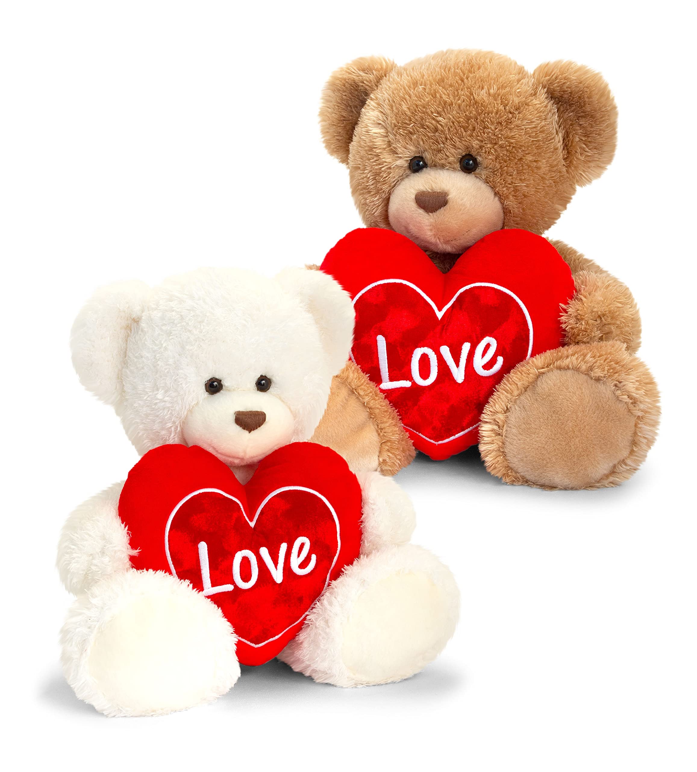 Keel Toys25cm Barnaby Bear with Heart 2 Asstd