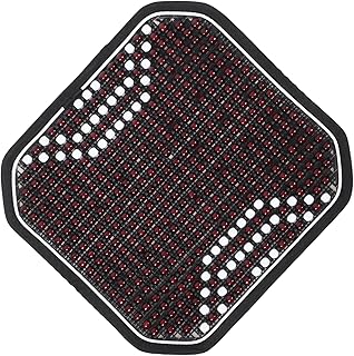 MAGICLULU Cojín De Asiento Madera Funda De Asiento Ventilada Protector De Asiento Antideslizante para Vehículos Color Instalación