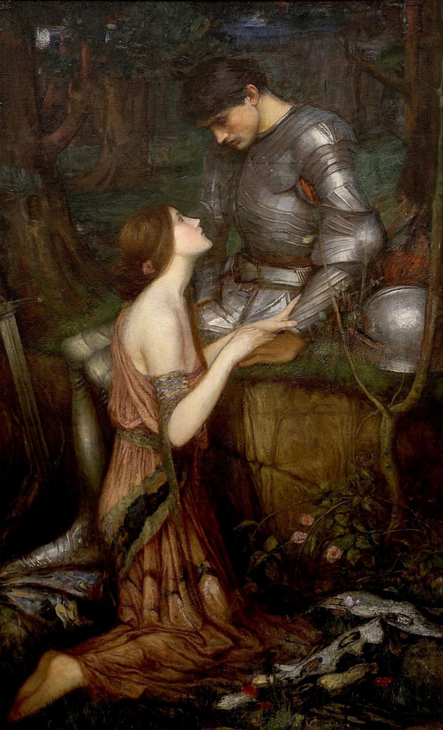 Artxlxxbn No Frame Famous Painting Art Wall Decor Abstract Art Picture Ophelia By John William Waterhouse Animal Pictures For Home Decor 60X90cm