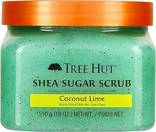 Tree Hut Shea Sugar Body Scrub Coconut Lime 18 oz