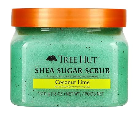 Tree Hut Shea Sugar Body Scrub Coconut Lime 18 oz