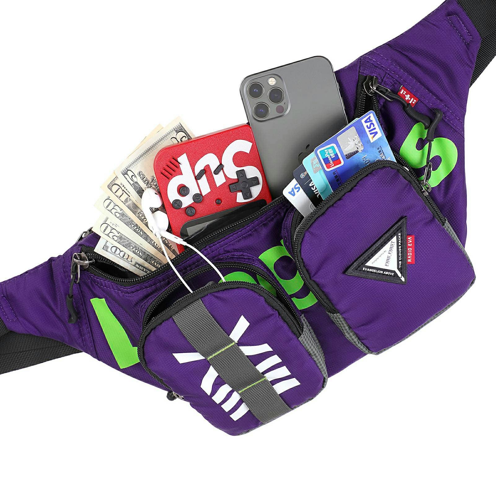 FIREFIRST x Radio Eva - Evangelion Riñonera Bolso Bandolera