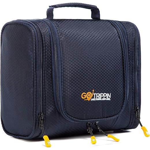 Destinio Waterproof Toiletry Bag - Dark Blue