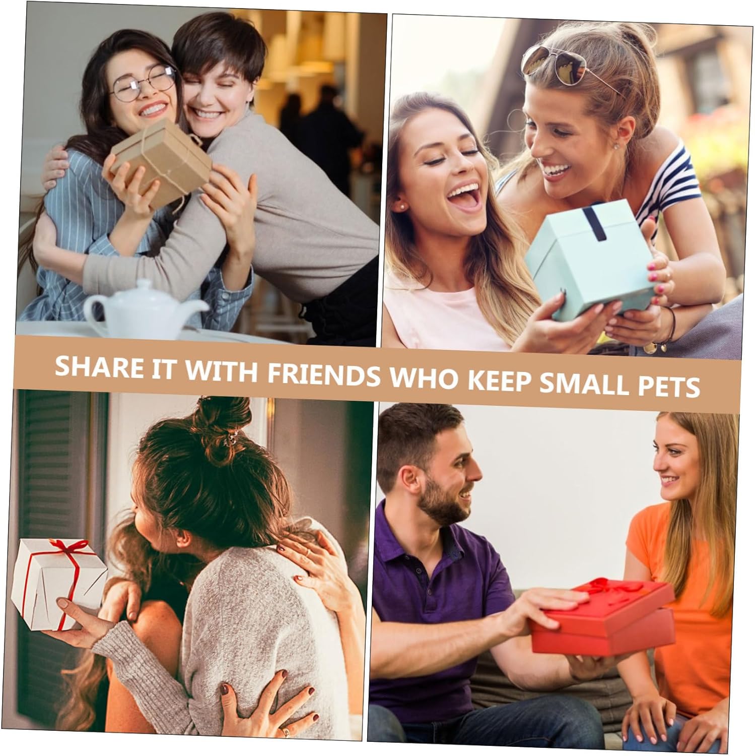 Kisangel Wooden Hamster Bed with Climbing Ladder Durable Guinea Pig Platform for Small Pets Chinchilla Accessory Easy Assembly for Play and Rest Supports Active