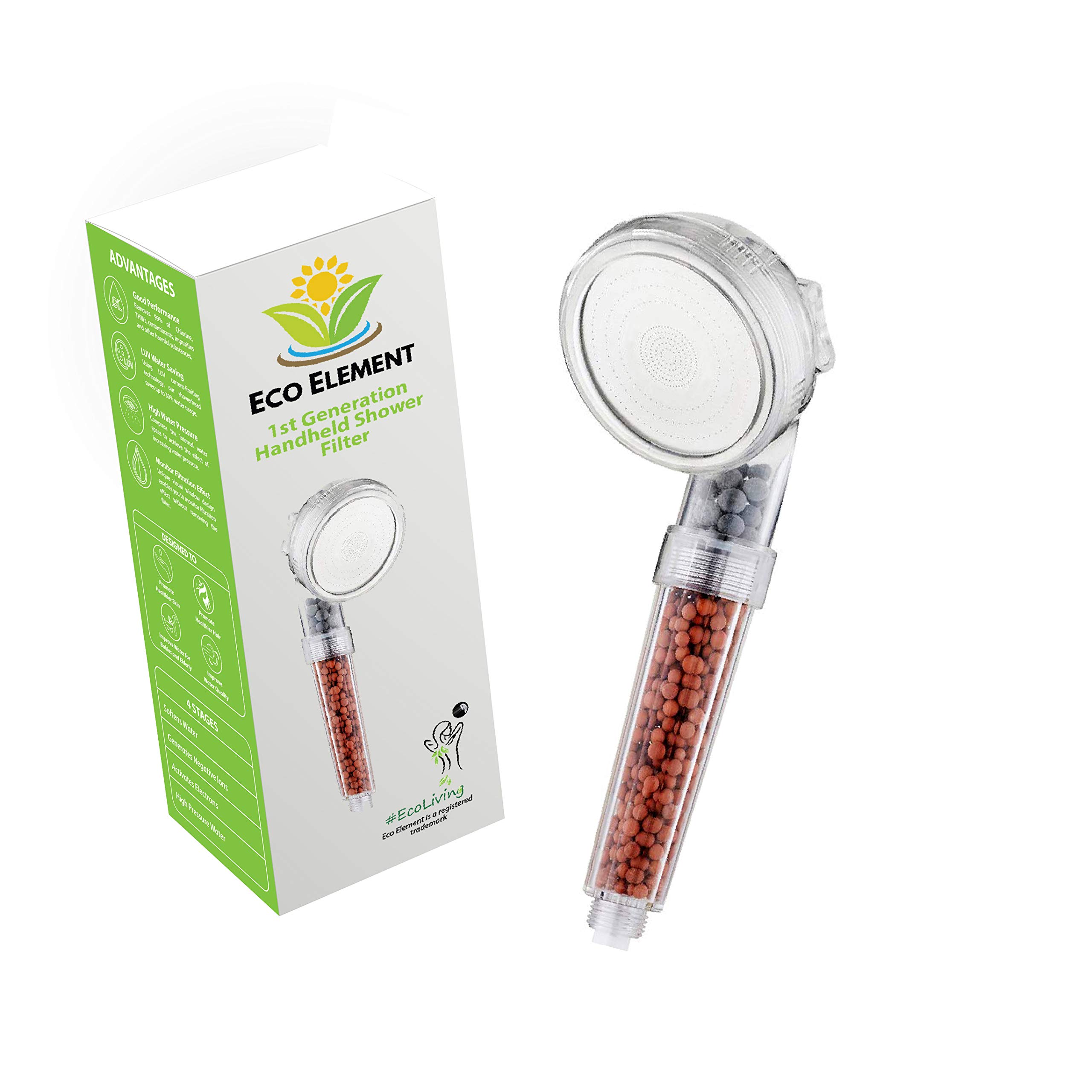 Eco ElementCMIBJCK003926 EcoElement 1st Gen Transparent Shower Filter