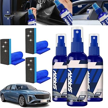 Car Rubber Seal Protectant & Windowtrack Lubricant - Protects & Conditions Doors, Windows, Hoods, Trunks - Rejuvenates Color & Flexibility of Old & Dry Seals - Weatherproofing & UV Protection 3Pcs