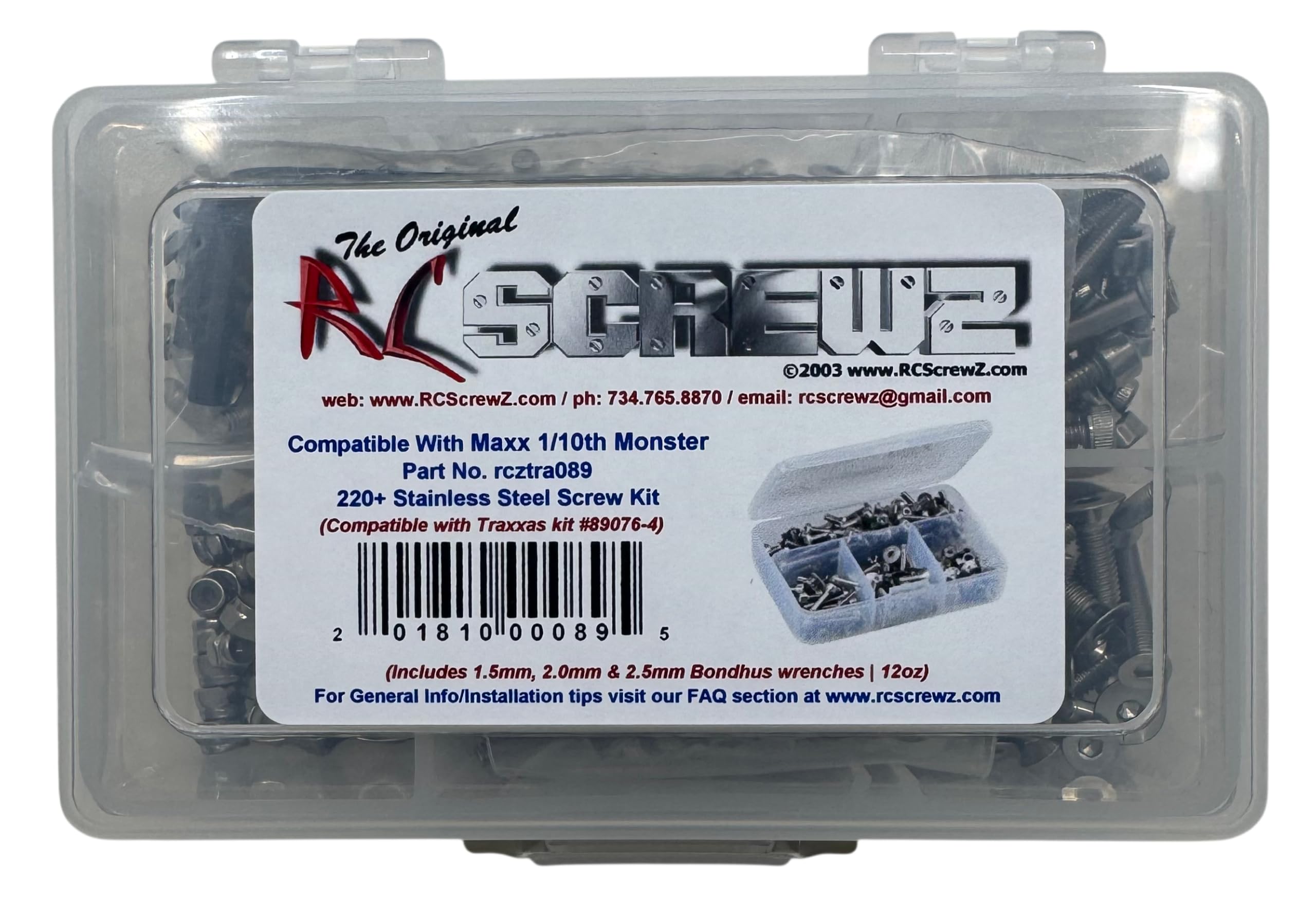 Amazon.com: TRA089 - Compatible with Traxxas Maxx 1/10th Monster