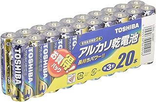 東芝 アルカリ乾電池 単3形1パック20本入 LR6L 20MP