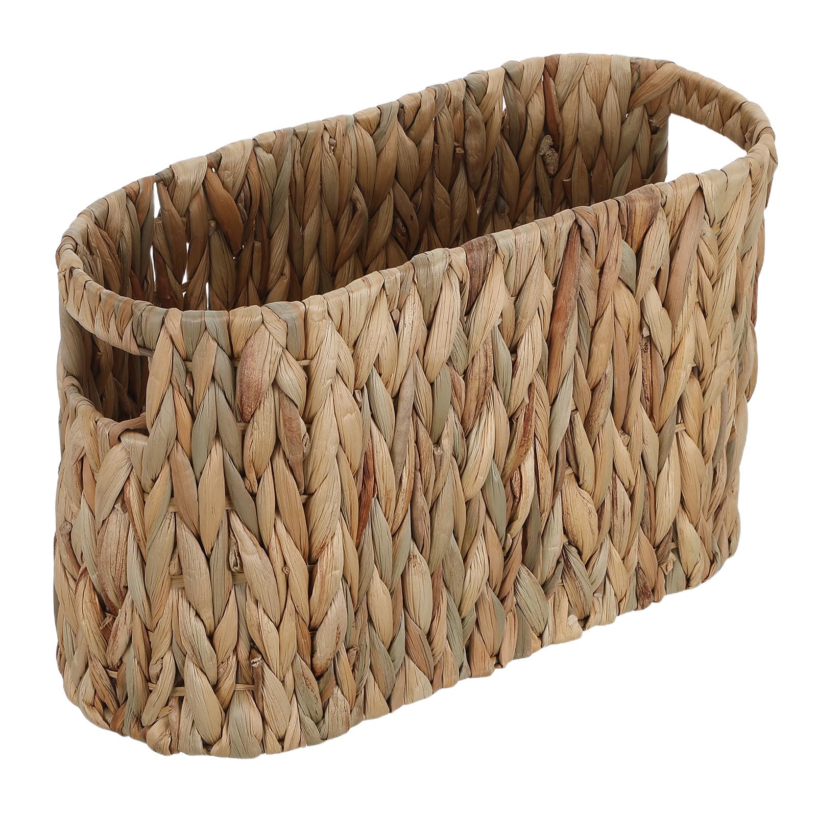 Cesta Tejida para Papel Higiénico Asas, Baño, Boho