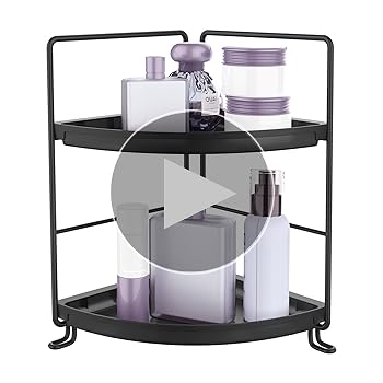 Amazon.com: NLBTW 2 Tier Corner Bathroom Countertop
