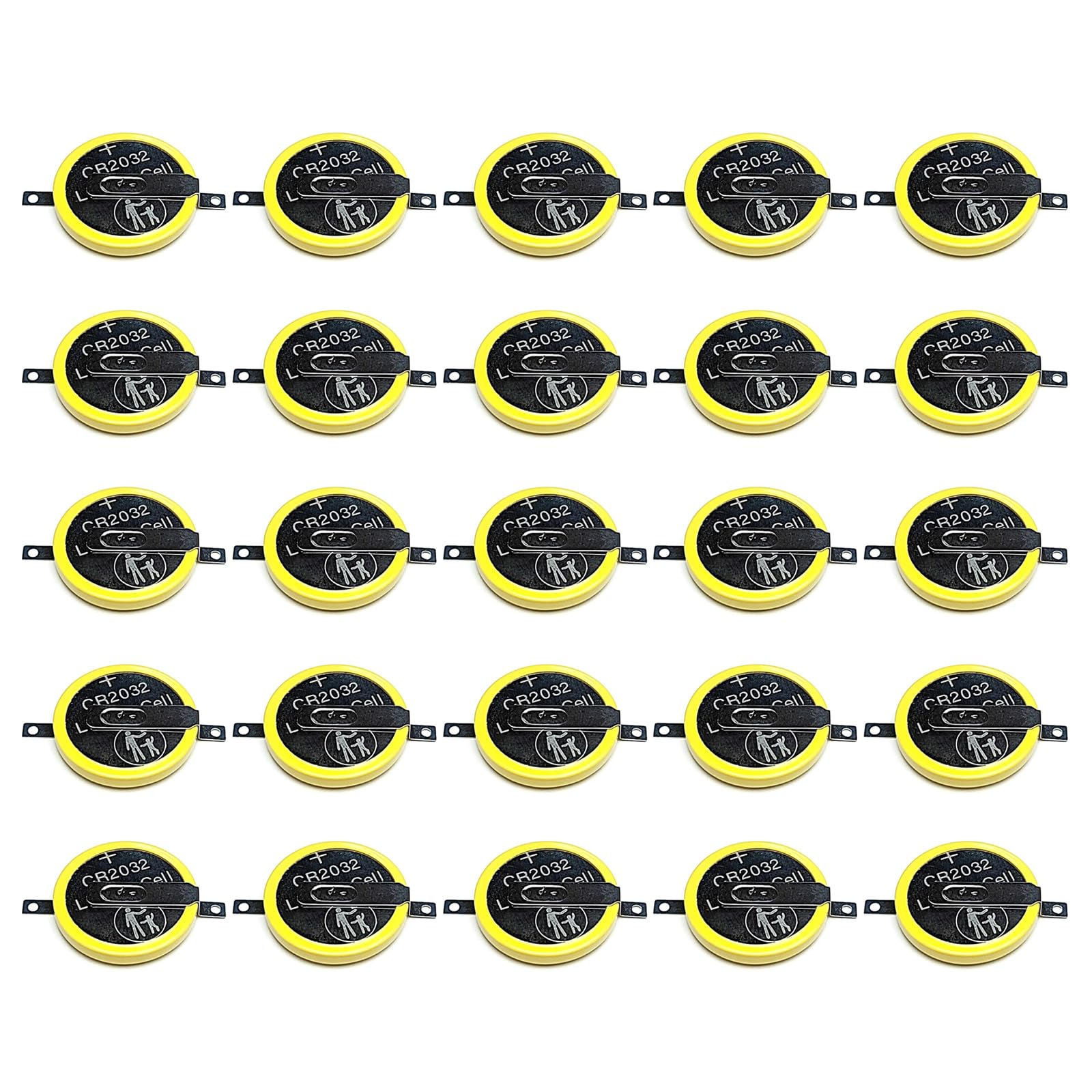 Amazon | CR2032 210mAh ボタン電池リチウムコインボタン電池 180°垂直はんだタブ付き 3V 電圧出力 CR2032  はんだ足バッテリー | SARDFXUL | 乾電池